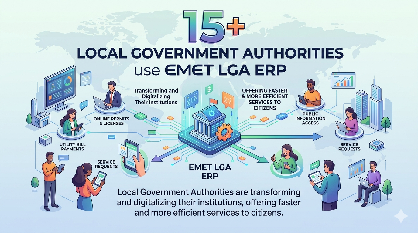 Local Government Authorities using Emet LGA ERP