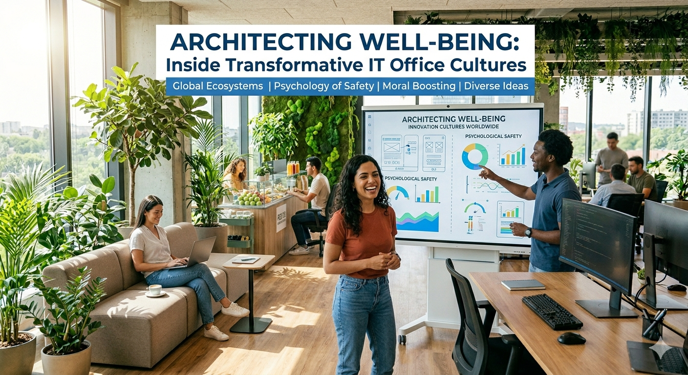 Architecting Well-Being: Inside the Transformative Ecosystems of Modern IT Office Cultures
