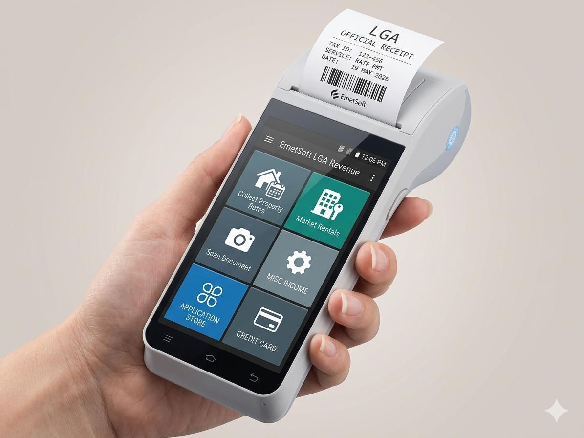 EmetSoft EmetPos Handheld Device UI