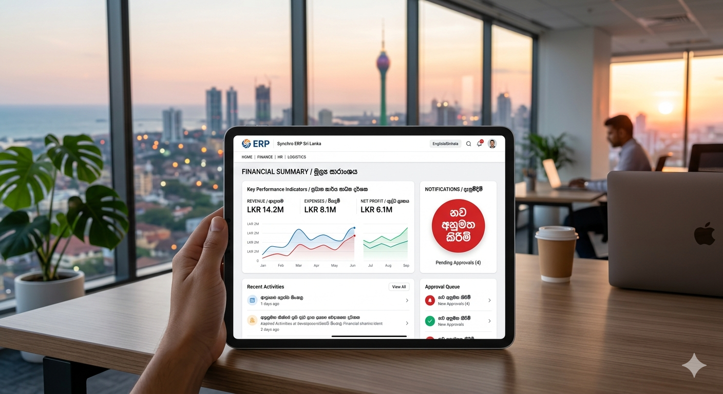 Why Sri Lankan Businesses Need Localized ERP Systems